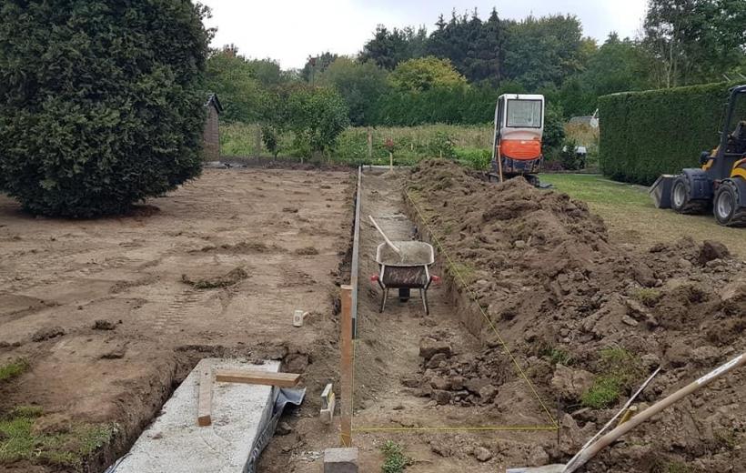 Réalisation - Terrassement