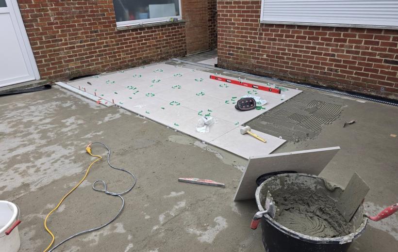 Réalisation - Carrelage