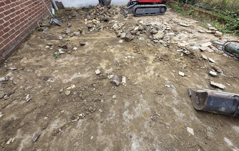 Réalisation - Terrassement